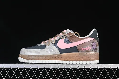 All categories Nk Air Force 1 Air Force series Nk Air Force 1 Low Air Force low-top Nike Air Force 1'07 Low "Mist Powder Diary" Hand-painted graffiti Mist powder diary Air Force 1 low-top casual sneakers CW1888-680